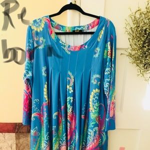 Reborn long tunic or dress. Beautiful colors.